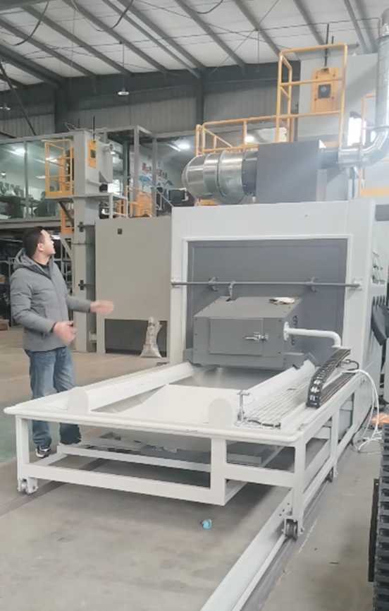 松江喷砂机在汽车制造中的表面处理应用