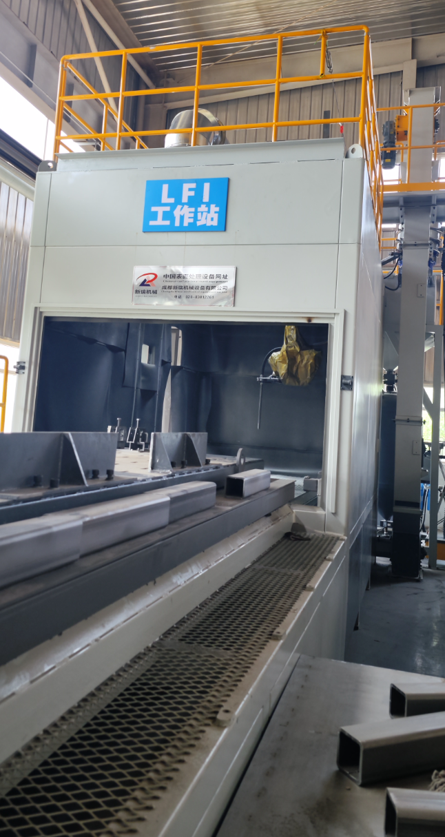 松江喷砂机在航空航天部件的精密处理