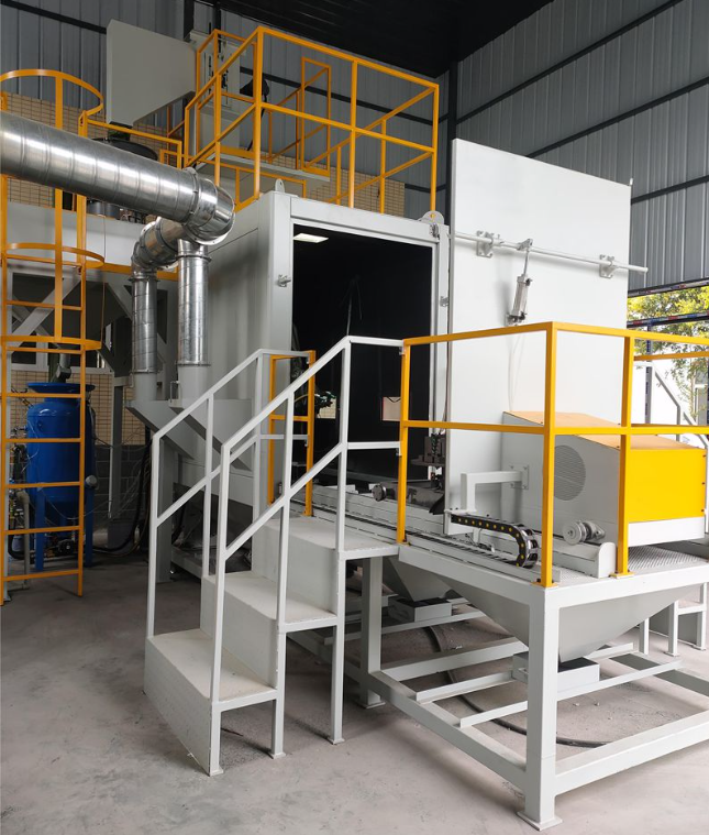 松江全自动喷砂机 实现无人化高效生产