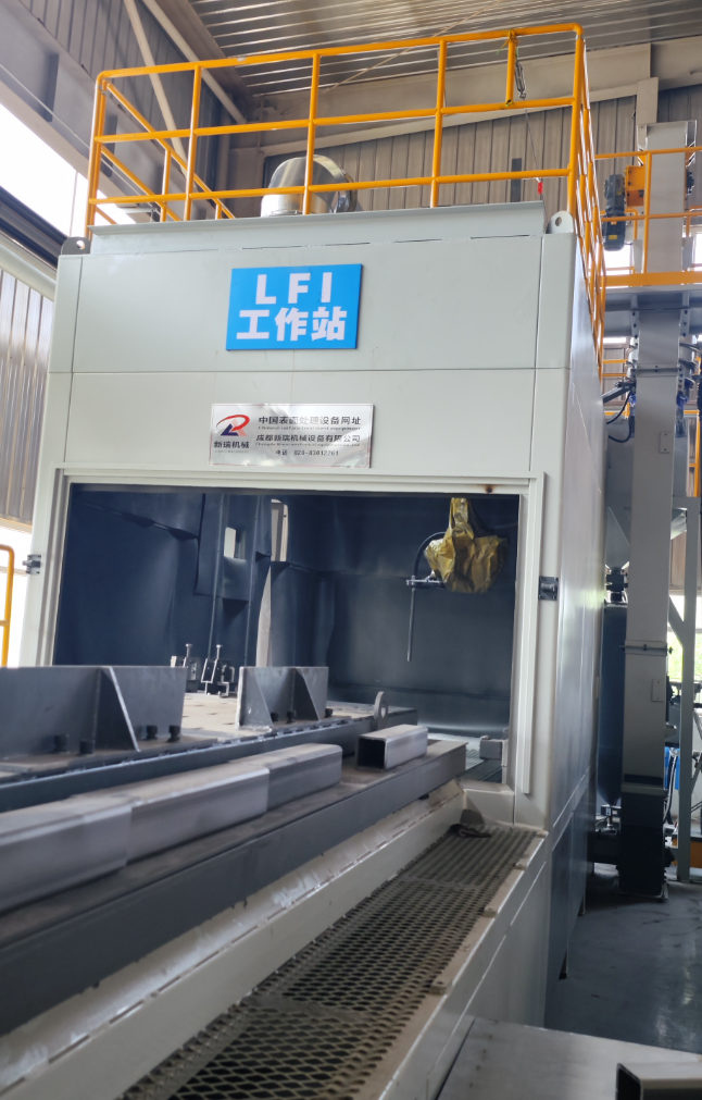 松江大口径喷砂机 适合大型工件处理